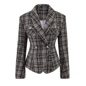Blazer with Quilted Lining